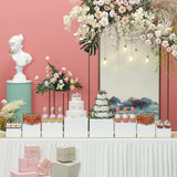 Maxbell Food Display Stand Cube Display Nesting Riser for Brunch Collectible Jewelry 8Pcs