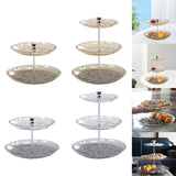 Maxbell Dry Fruit Organizer Multifunctional Candy Box for Party Thanksgiving Wedding amber 2 floor