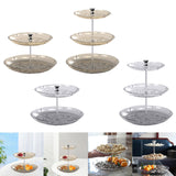Maxbell Dry Fruit Organizer Multifunctional Candy Box for Party Thanksgiving Wedding amber 2 floor