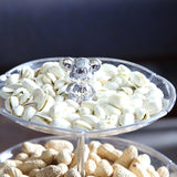 Maxbell Dry Fruit Organizer Multifunctional Candy Box for Party Thanksgiving Wedding clear 2 floor