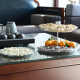 Maxbell Dry Fruit Organizer Multifunctional Candy Box for Party Thanksgiving Wedding clear 2 floor