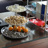 Maxbell Dry Fruit Organizer Multifunctional Candy Box for Party Thanksgiving Wedding clear 3 floor