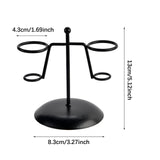 Maxbell Ice Cream Cone Holder Stand Reusable for Wedding Catering Supplies Halloween 2 Holes