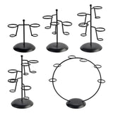 Maxbell Ice Cream Cone Holder Stand Reusable for Wedding Catering Supplies Halloween 2 Holes