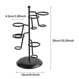 Maxbell Ice Cream Cone Holder Stand Reusable for Wedding Catering Supplies Halloween 5 Holes