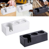 Maxbell Espresso Tamping Station Coffee Tools Organzier for Coffee Bar Home Counters white