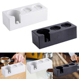 Maxbell Espresso Tamping Station Coffee Tools Organzier for Coffee Bar Home Counters white