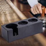 Maxbell Espresso Tamping Station Coffee Tools Organzier for Coffee Bar Home Counters black