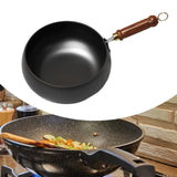 Maxbell Nonstick Wok No Coating Gas Boiling Stir Fry Pan for Restaurant Camping Home without lid