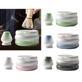 Maxbell Matcha Bowl with Whisk Holder Gift Japanese Matcha Tea Set for Matcha Powder Green
