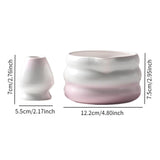 Maxbell Matcha Bowl with Whisk Holder Gift Japanese Matcha Tea Set for Matcha Powder Pink
