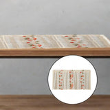 Maxbell Christmas Tablecloth Creative Rectangle Table Cover for Fall Holiday Kitchen