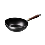Maxbell Small Work Sturdy Multipurpose Hammered Chinese Wok for Induction Cooker Gas 20cm