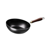 Maxbell Small Work Sturdy Multipurpose Hammered Chinese Wok for Induction Cooker Gas 20cm