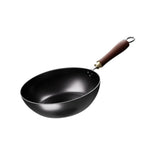 Maxbell Small Work Sturdy Multipurpose Hammered Chinese Wok for Induction Cooker Gas 20cm