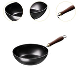 Maxbell Small Work Sturdy Multipurpose Hammered Chinese Wok for Induction Cooker Gas 20cm