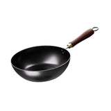 Maxbell Small Work Sturdy Multipurpose Hammered Chinese Wok for Induction Cooker Gas 24cm