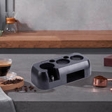 Maxbell Espresso Tamper Station Detachable Knock Box Multifunctional Tamping Station black