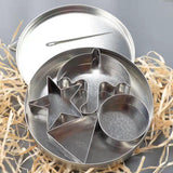 Maxbell Korean Sugar Candy Making Tools Set Cake Makimg with Case Cookie Cutter Set