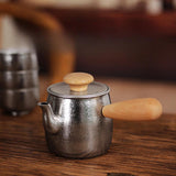 Maxbell Pure Titanium Kettle Thick Boiling Tea Pot Tea Infuser for Home Office Party