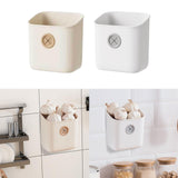 Maxbell Hanging Basket Space Saving Snack Potato Holder for Bedroom Kitchen Bathroom yellow