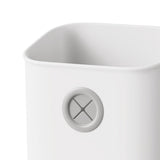 Maxbell Hanging Basket Space Saving Snack Potato Holder for Bedroom Kitchen Bathroom White