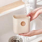 Maxbell Hanging Basket Space Saving Snack Potato Holder for Bedroom Kitchen Bathroom White