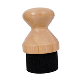 Maxbell Wood Cutting Board Oil Applicator Round Ergonomic Handle for Kitchen Gadgets
