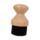 Maxbell Wood Cutting Board Oil Applicator Round Ergonomic Handle for Kitchen Gadgets