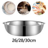 Maxbell Mixing Bowl Thicken Vegetable Basin Serving for Prepping Mixing Food Storage S