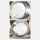 Maxbell Mixing Bowl Thicken Vegetable Basin Serving for Prepping Mixing Food Storage S