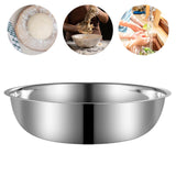 Maxbell Mixing Bowl Thicken Vegetable Basin Serving for Prepping Mixing Food Storage S