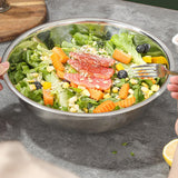 Maxbell Mixing Bowl Thicken Vegetable Basin Serving for Prepping Mixing Food Storage M