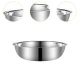 Maxbell Mixing Bowl Thicken Vegetable Basin Serving for Prepping Mixing Food Storage M