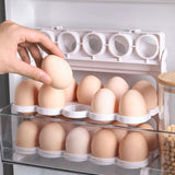 Maxbell Egg Holder for Refrigerator Side Door Reusable for Drawer Cabinet Countertop