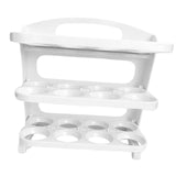 Maxbell Egg Holder for Refrigerator Side Door Reusable for Drawer Cabinet Countertop