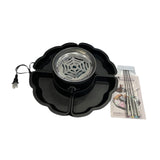 Maxbell Electric Fondue Pot Set Chocolate Fondue Set for Marshmallows Birthday Party