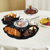 Maxbell Electric Fondue Pot Set Chocolate Fondue Set for Marshmallows Birthday Party