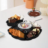 Maxbell Electric Fondue Pot Set Chocolate Fondue Set for Marshmallows Birthday Party