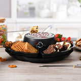 Maxbell Electric Fondue Pot Set Chocolate Fondue Set for Marshmallows Birthday Party
