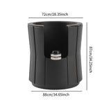 Maxbell Coffee Filter Tamper Holder Tool Tamping Station for Restaurant Cafe Kitchen 58mm