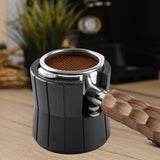Maxbell Coffee Filter Tamper Holder Tool Tamping Station for Restaurant Cafe Kitchen 58mm