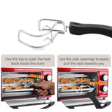 Maxbell Oven Tray Extractor Lightweight Oven Tray Clip for Home Toaster Oven Kitchen