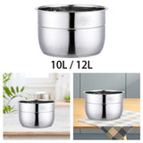 Maxbell Electric Pressure Cooker Inner Pot Rustproof for Home Use Restaurant Kitchen 10L