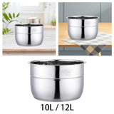Maxbell Electric Pressure Cooker Inner Pot Rustproof for Home Use Restaurant Kitchen 10L