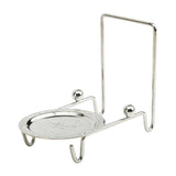 Maxbell Cup Saucers Display Stand Coffee Cup Display Rack for Home Saucers Coffee Bar Silver