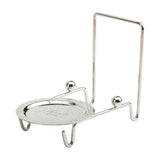 Maxbell Cup Saucers Display Stand Coffee Cup Display Rack for Home Saucers Coffee Bar Silver