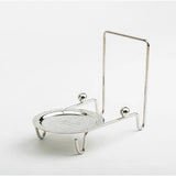 Maxbell Cup Saucers Display Stand Coffee Cup Display Rack for Home Saucers Coffee Bar Silver