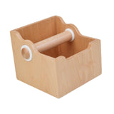 Maxbell Espresso Knock Box Wood Coffee Ground Knock Container for Bar Kitchen Office