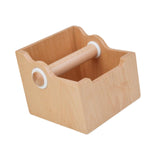 Maxbell Espresso Knock Box Wood Coffee Ground Knock Container for Bar Kitchen Office